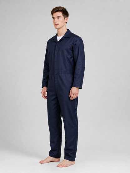 Adult Blue Costume Jumpsuit with Knives