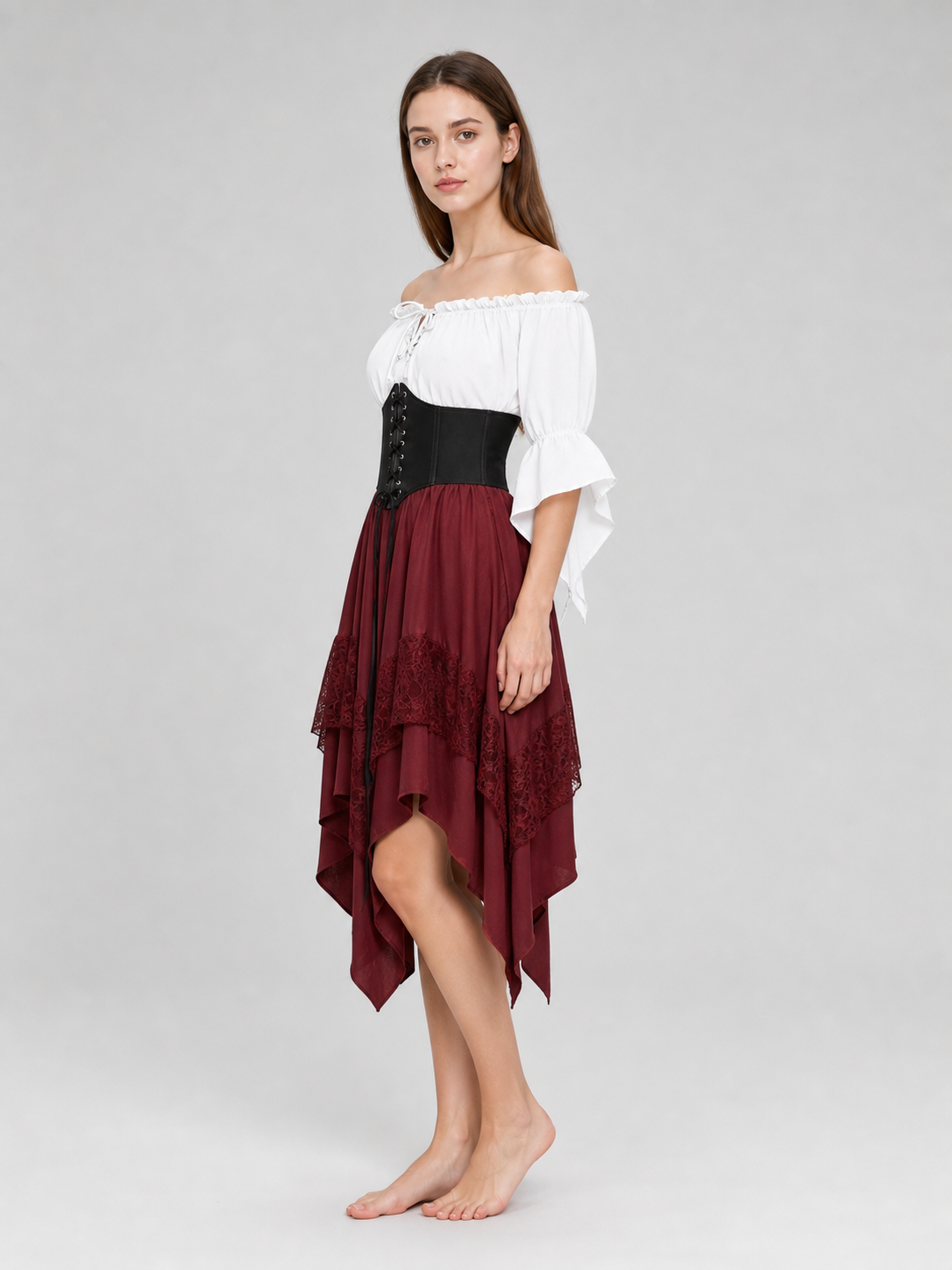 Three-Piece Pirate-Style Costume