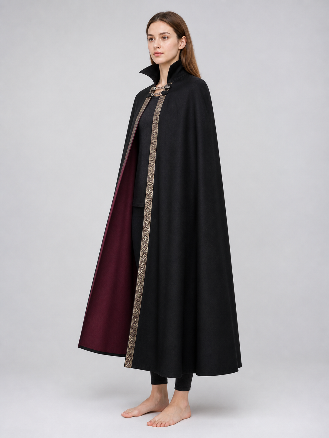Cosplay Costume: Cloak with Hat for Halloween Look