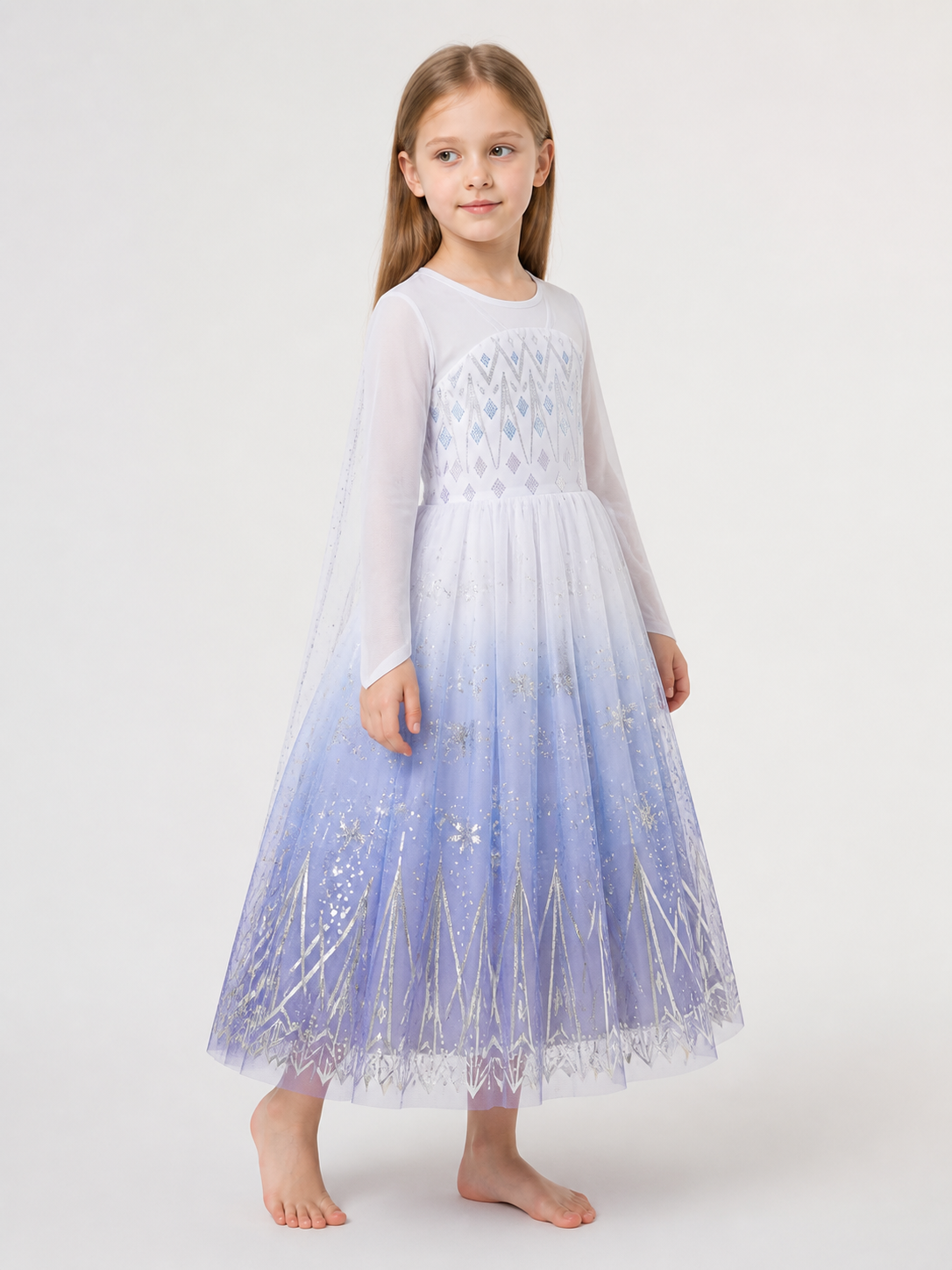 Snowflake Princess Costume for Halloween