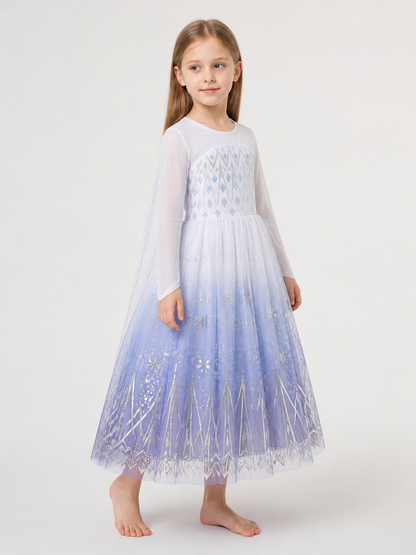 Snowflake Princess Costume for Halloween