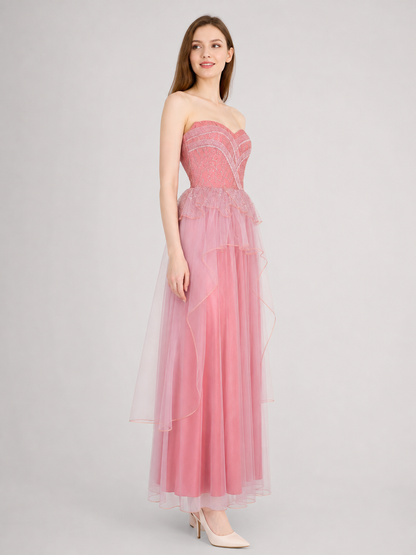 Pink Glinda Cosplay Dress Inspired by Wicked 2