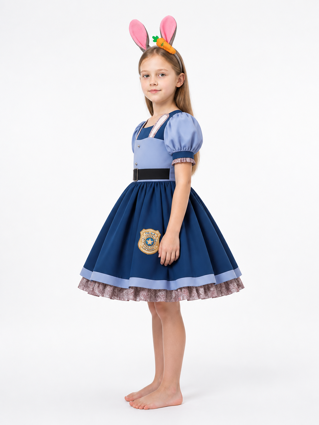 Police Bunny Carnival Dress side view
