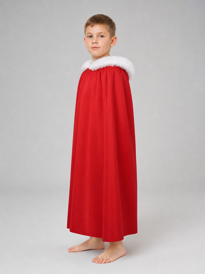 Invincible Cosplay Cape: Red and White Cloak