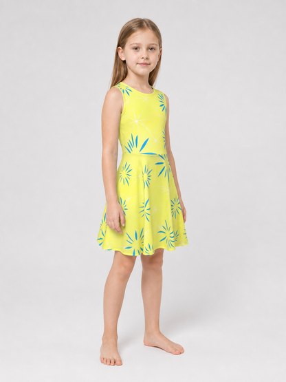 Inside Out 2 Pattern Cosplay Dress