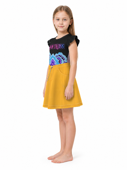 Set of Carnival Dresses with Ruffles and Chains