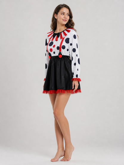 Halloween Clown Costume for Stage Performances