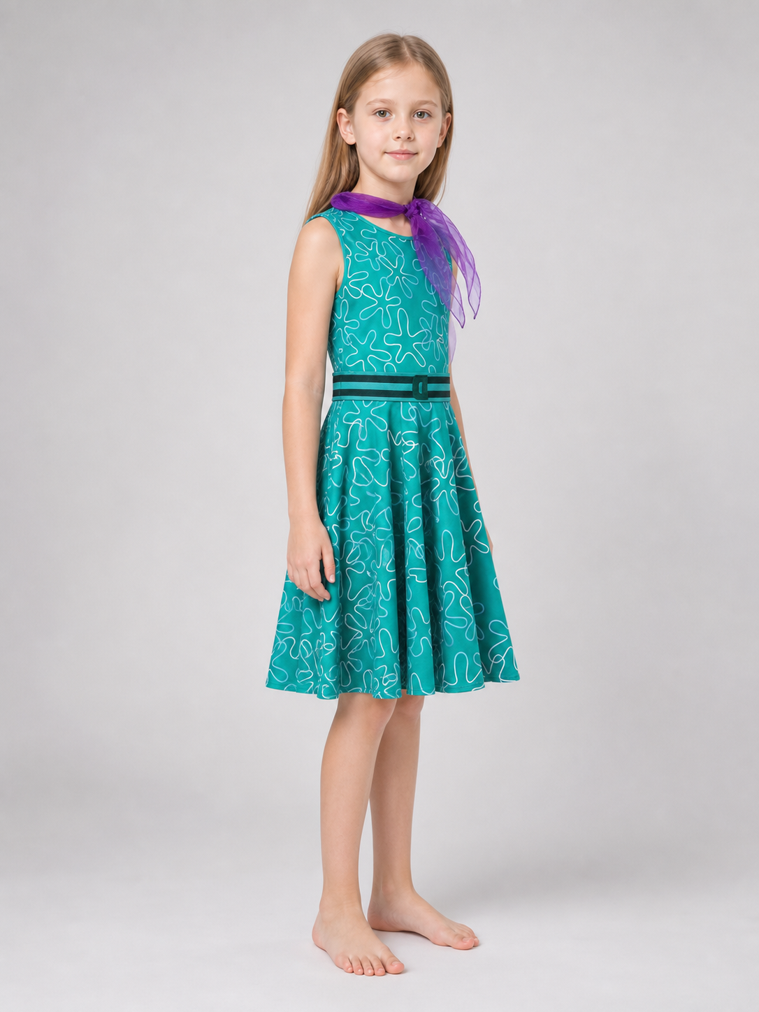 Inside Out 2 Cosplay Costume Dress