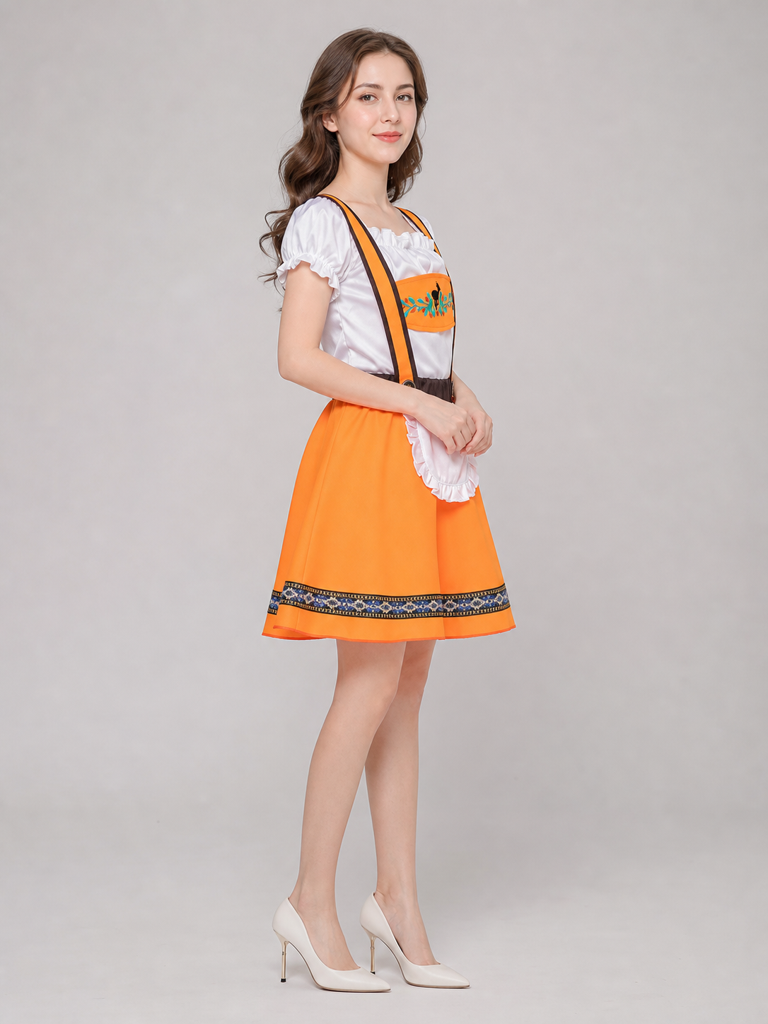 Strappy Dress with Apron and Pattern