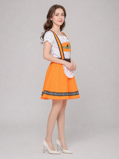 Strappy Dress with Apron and Pattern