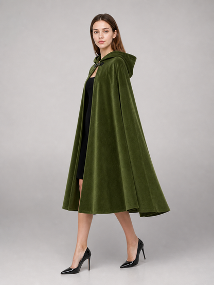 Green Hooded Carnival Cloak, Theatrical