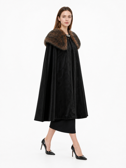 Black and Coffee Carnival Cloak, Medieval