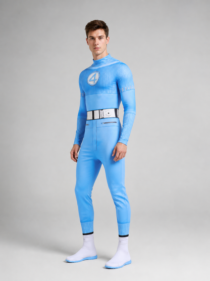 Fantastic Four Costume, Cosplay Jumpsuit