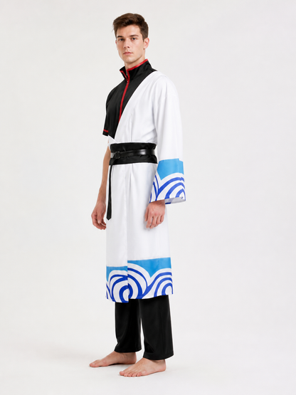 Gintama Sakata Gintoki Anime Cosplay Costume side view