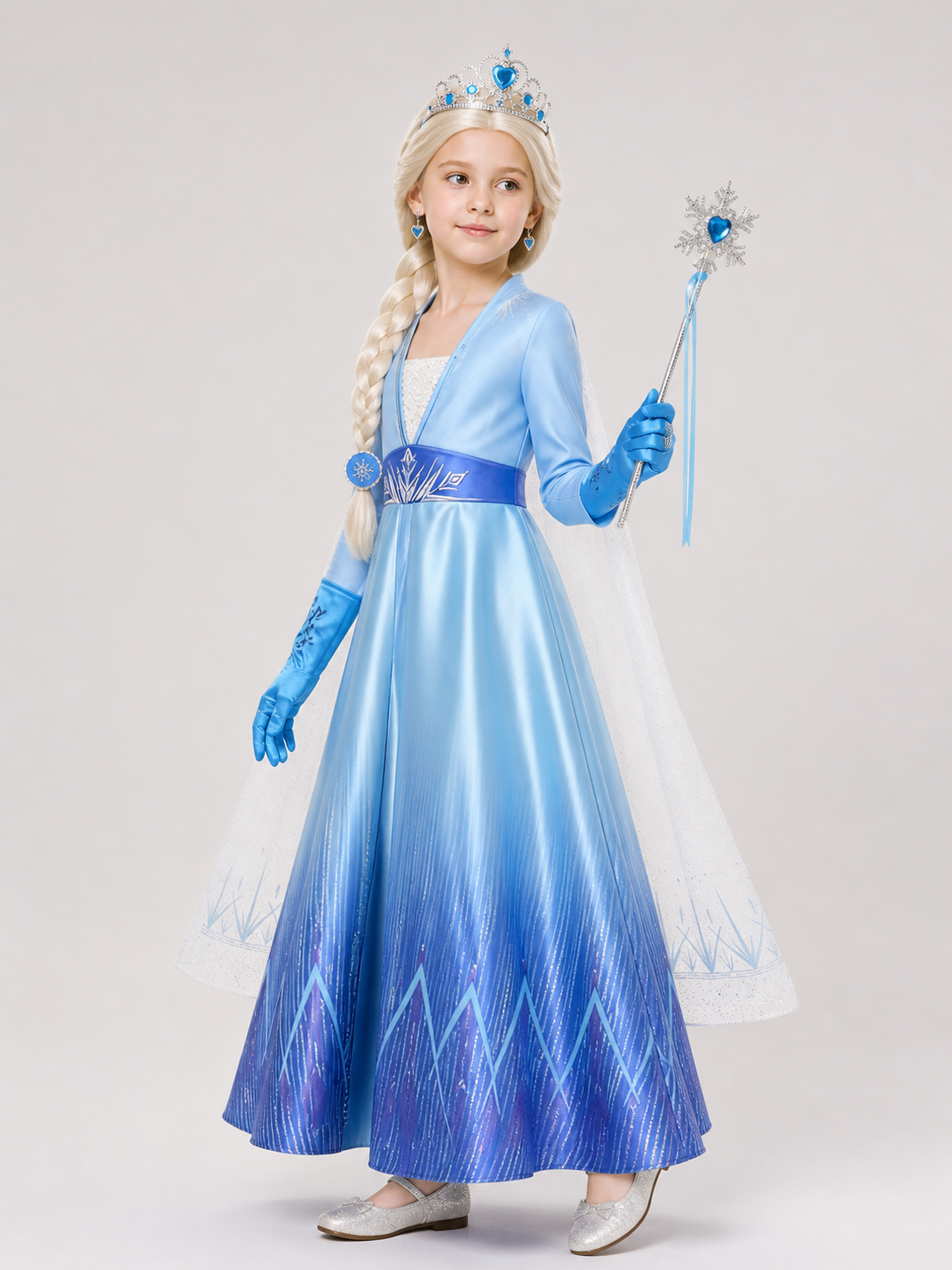 Ice Princess Costume with Accessories