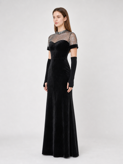 Mavis Cosplay Dress with Headpiece and Arm Cuffs
