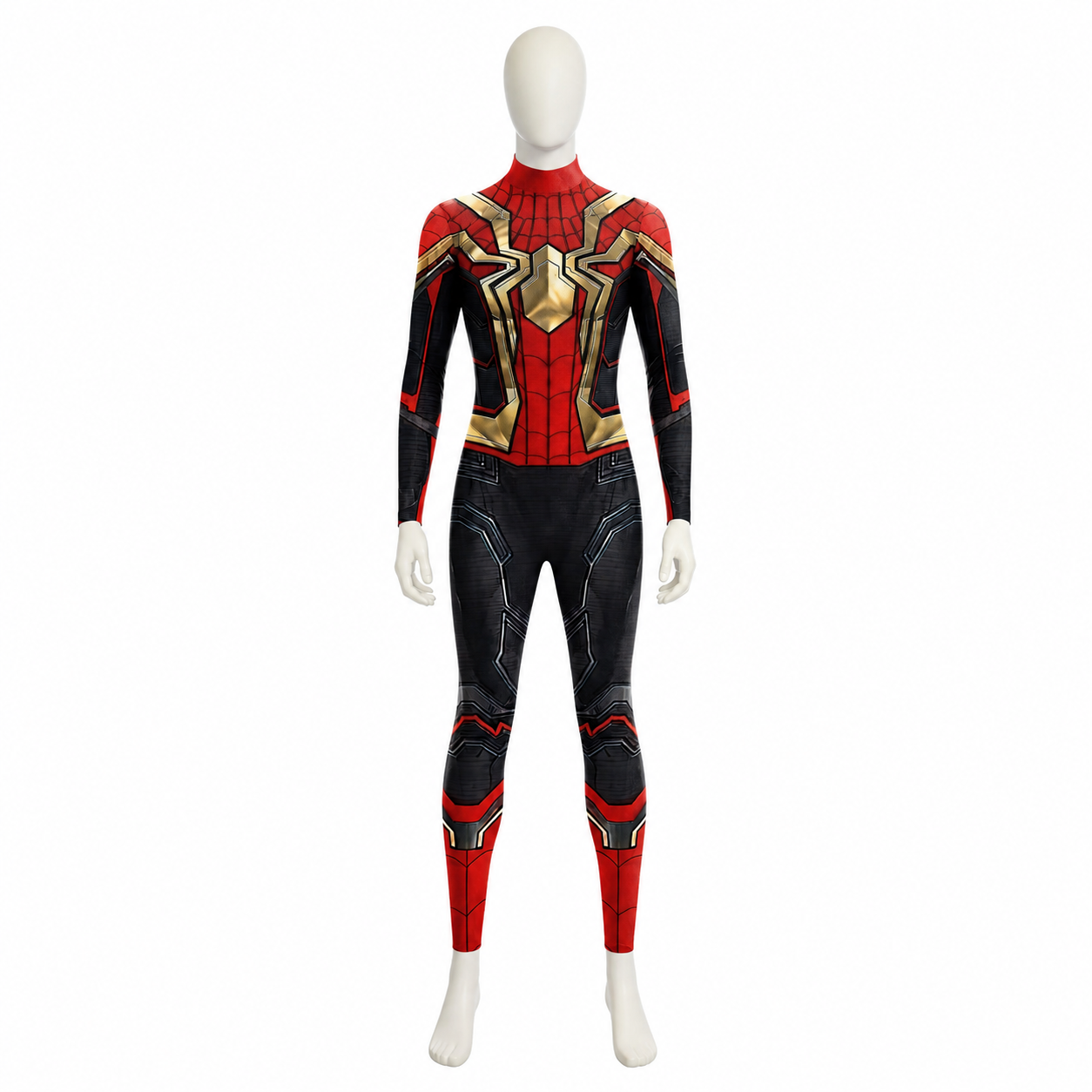 Spider-Man Cosplay Jumpsuit for Halloween side view