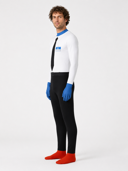 Children's Deer Doctor Halloween Costume side view