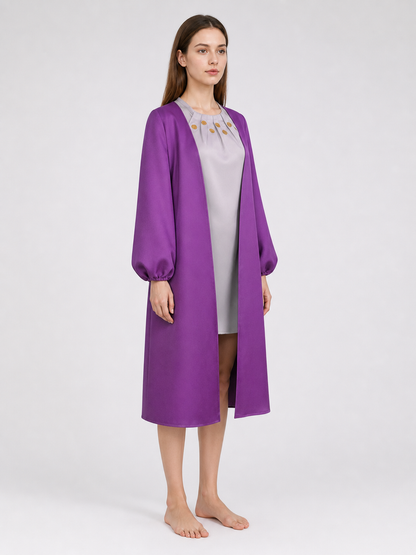 Nico Robin STAMPEDE Cosplay Dress, Purple