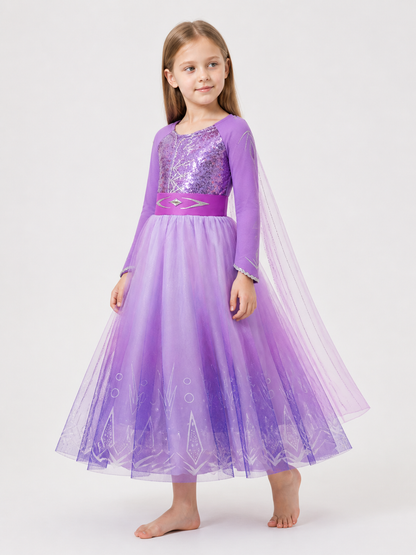 Purple Princess Carnival Costume for Halloween