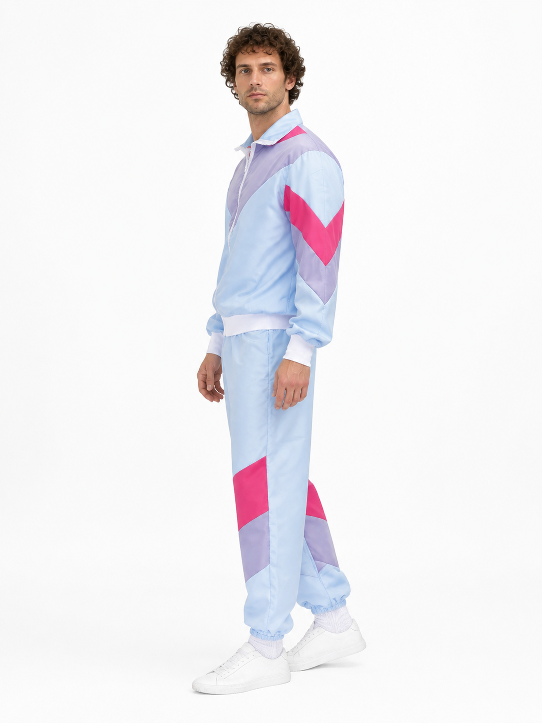 Carnival Tracksuit with Colorful Accents side view