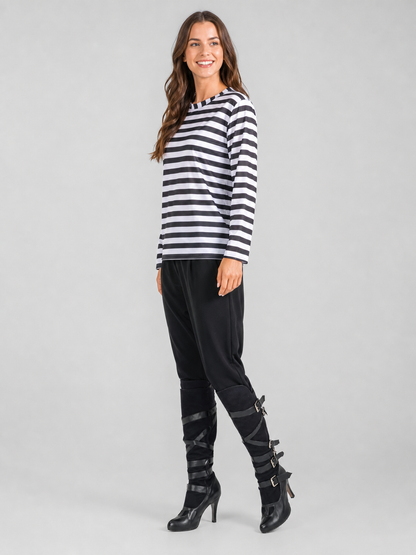 Black-and-White Striped Thief Costume
