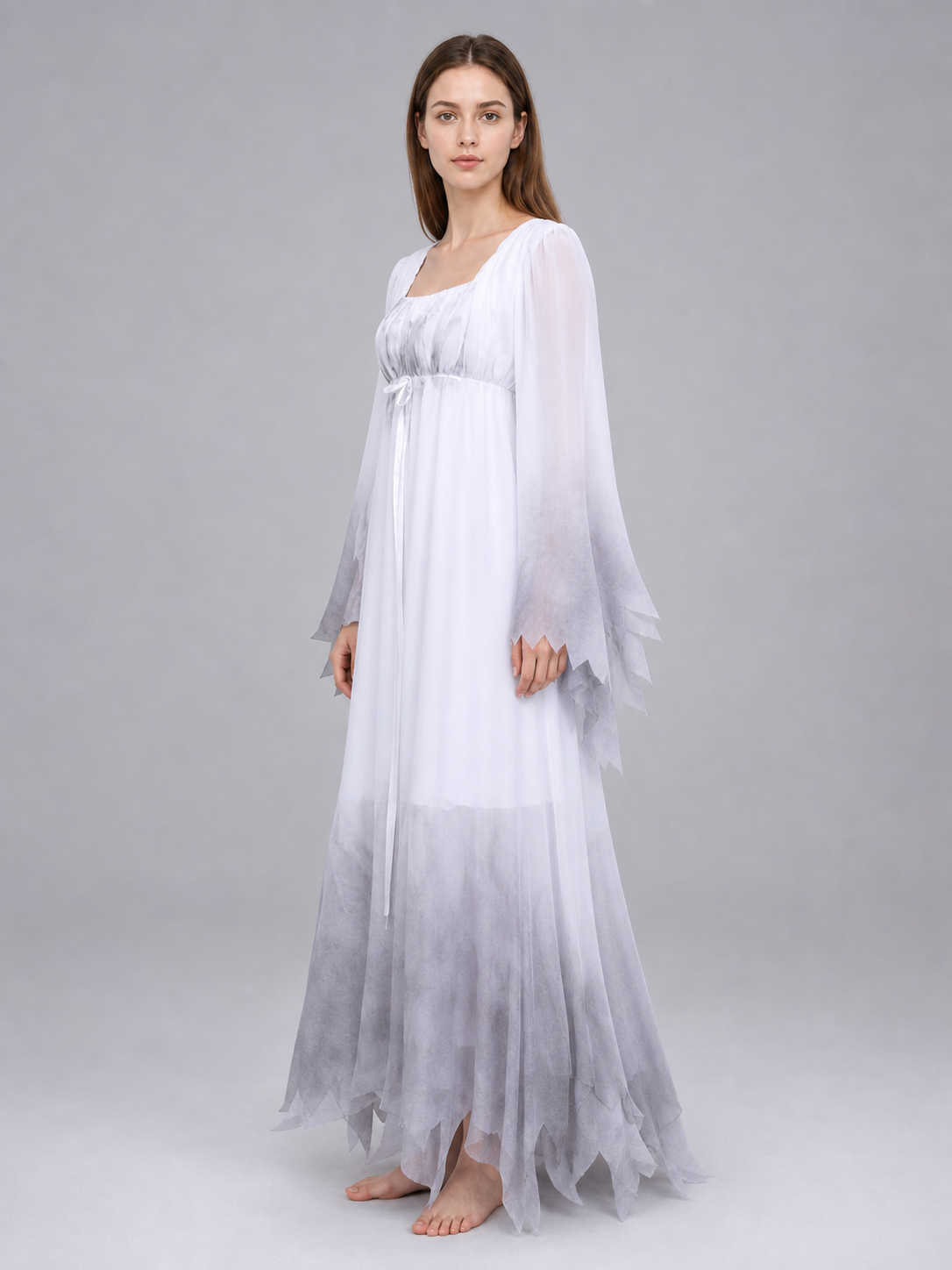 Halloween Cosplay Dress with Wide Sleeves