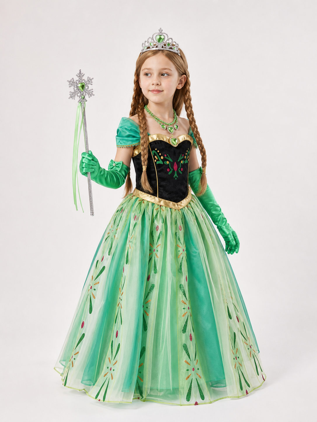 Princess Costume for Halloween and Cosplay side view