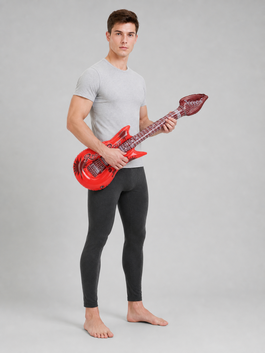Rock Costume with Bandana, Glasses, and Accessories