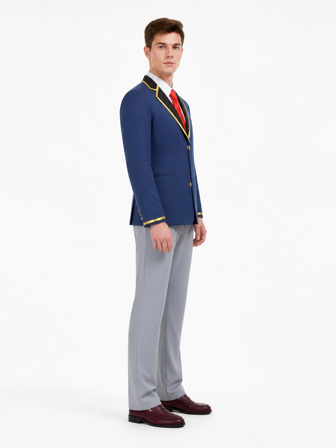 Cosplay Costume, Blazer, Shirt, Tie, Trousers