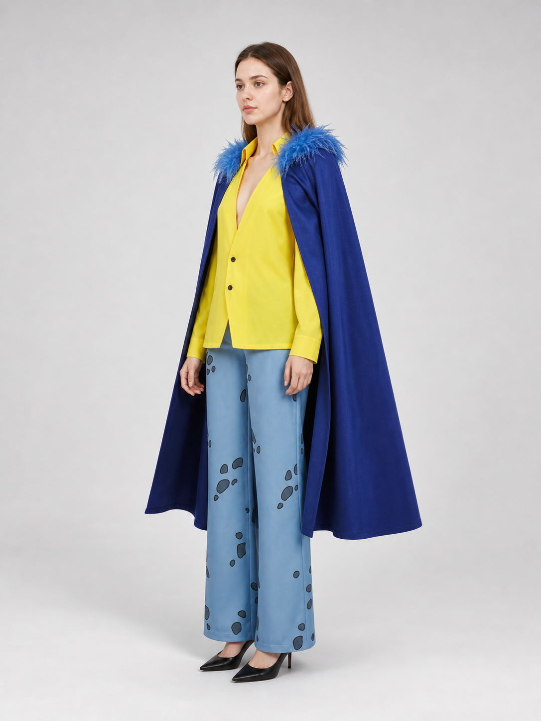 Trafalgar Law Cosplay Costume: Cape, Jacket, and Pants