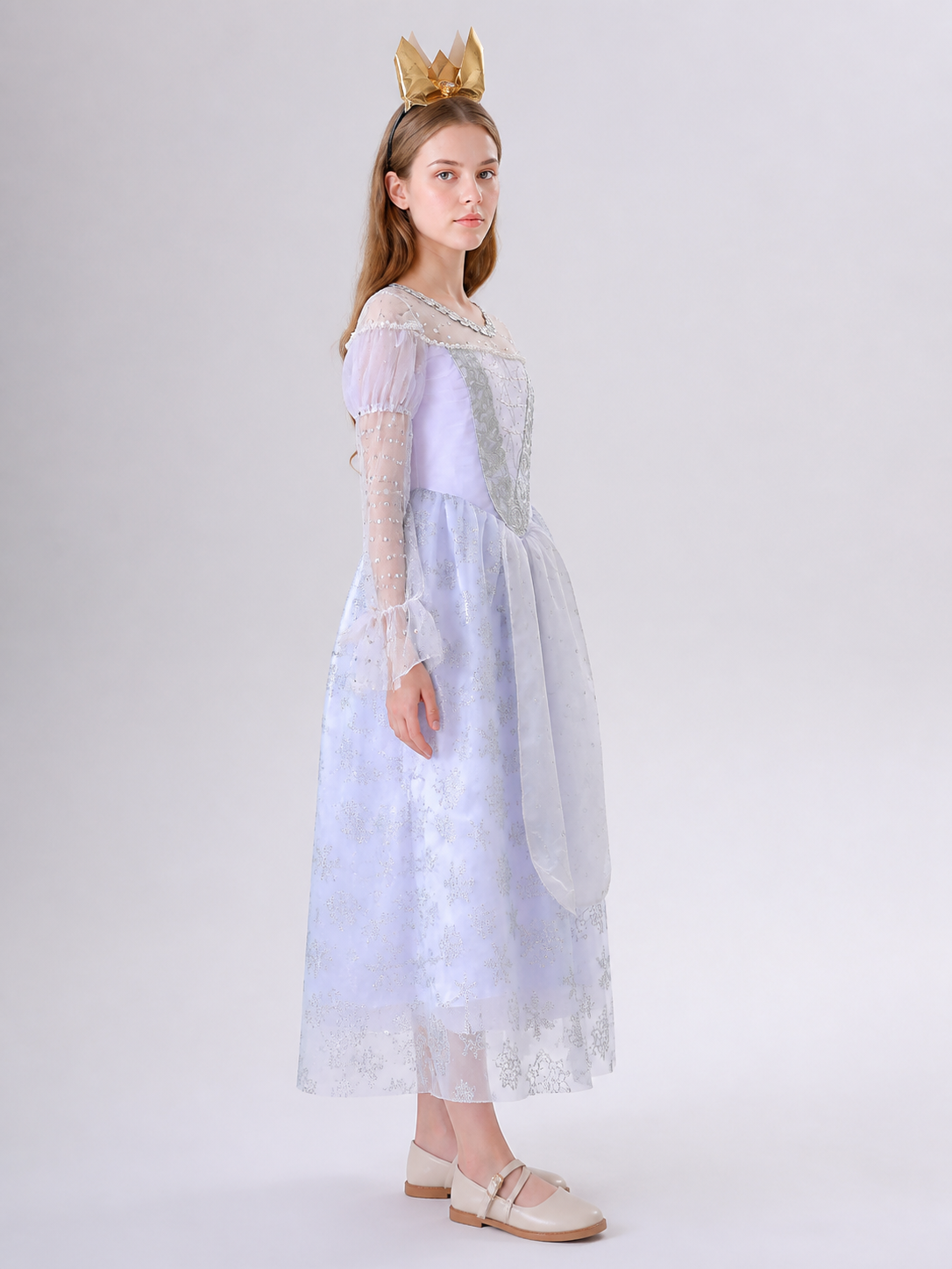 Children's Masquerade Costume for Wonderland Cosplay side view
