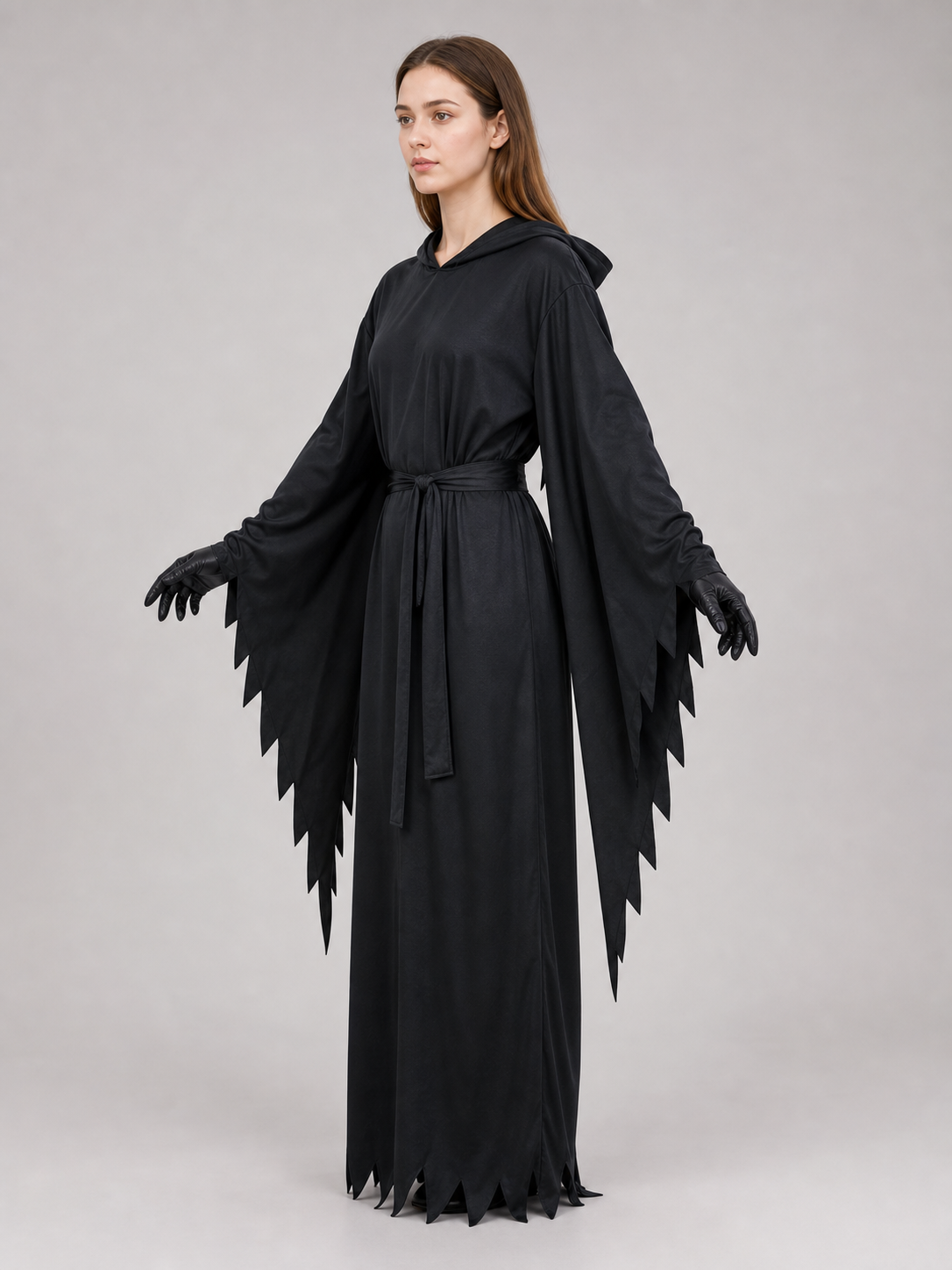 Halloween Grim Reaper Costume with Hood