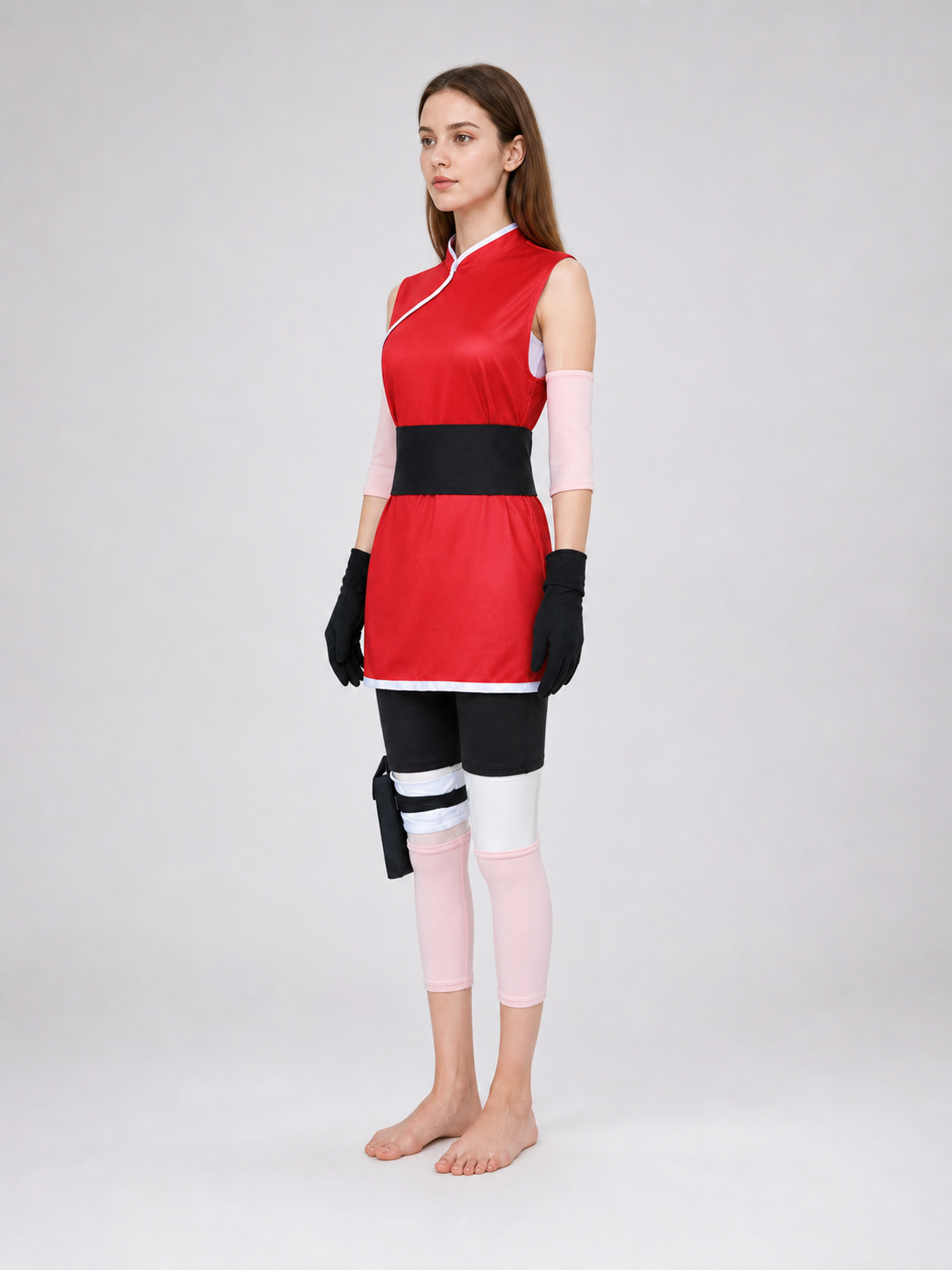 Sakura cosplay costume with top and shorts