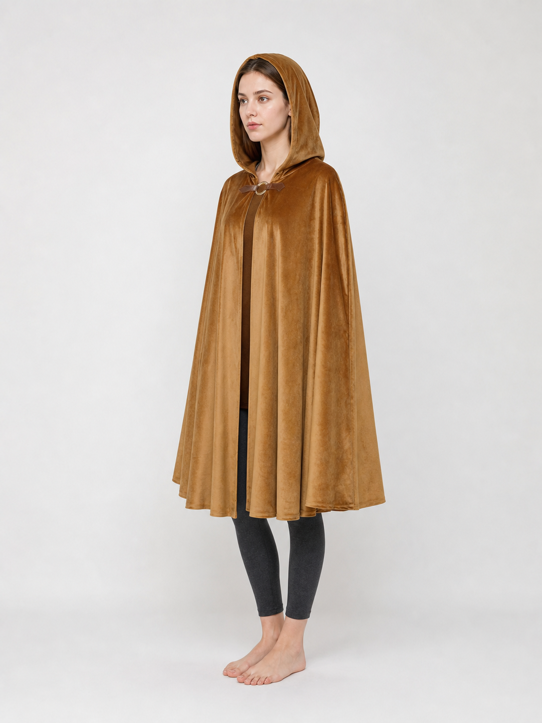 Medieval Hooded Cape for Cosplay