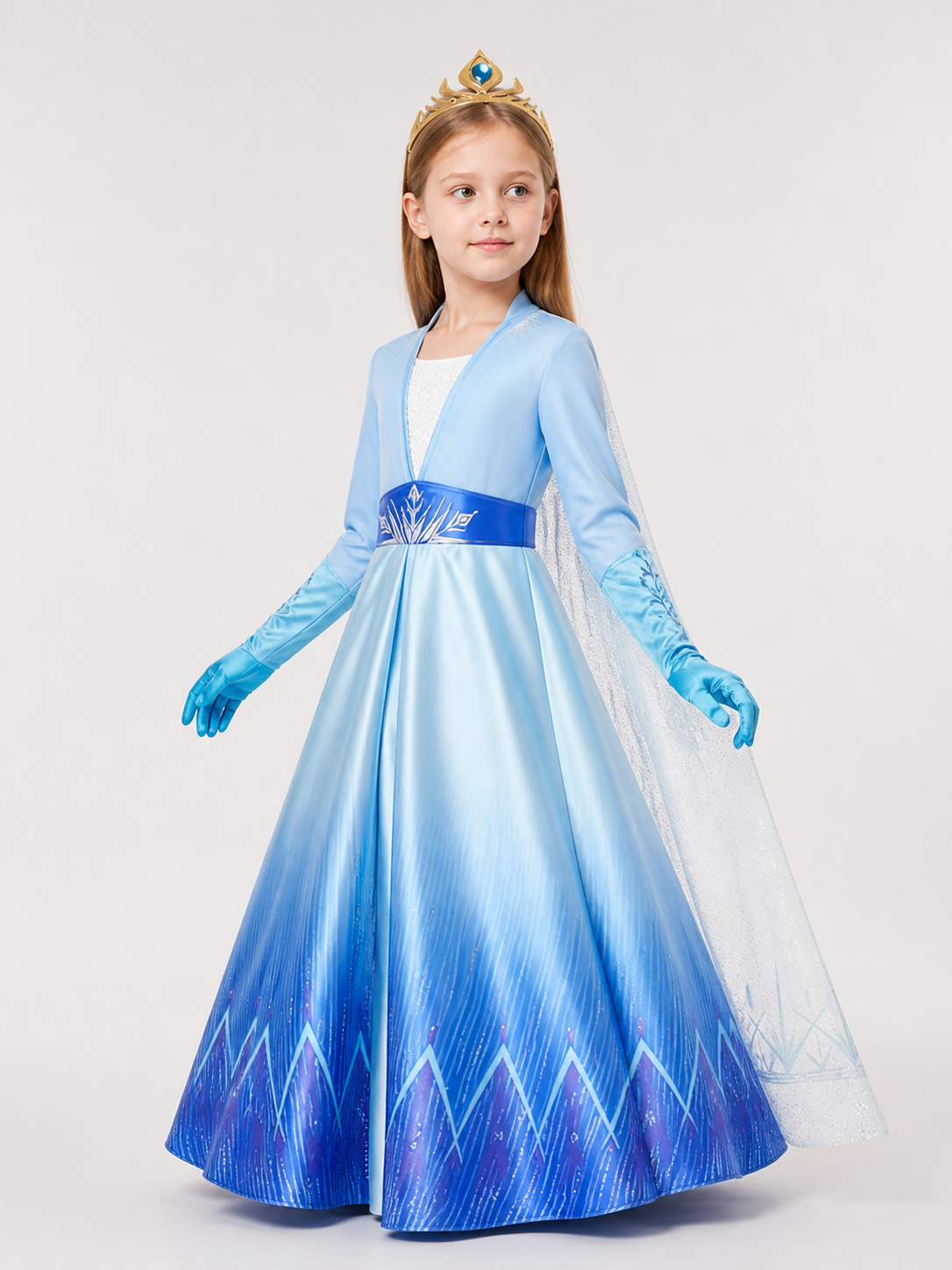 Snow Queen Carnival Costume for Halloween and Cosplay