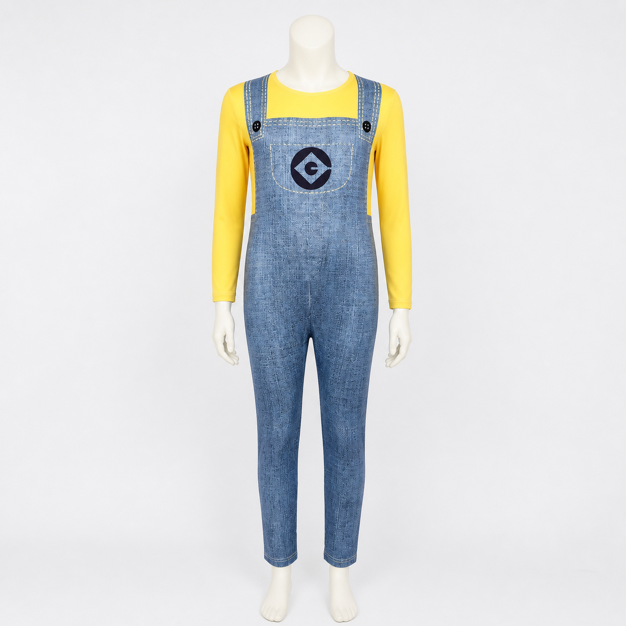 Minion Hooded Jumpsuit Costume for Cosplay