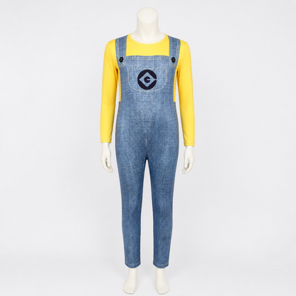 Minion Hooded Jumpsuit Costume for Cosplay