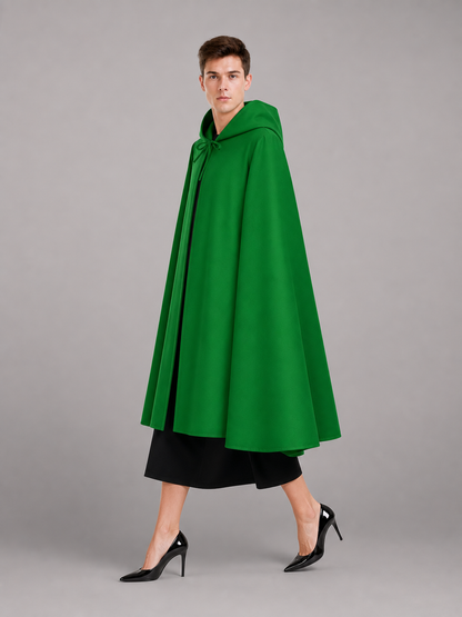Green Hooded Carnival Cloak, Cosplay