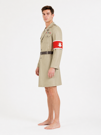 Attack on Titan Cosplay Costume Military Tunic side view