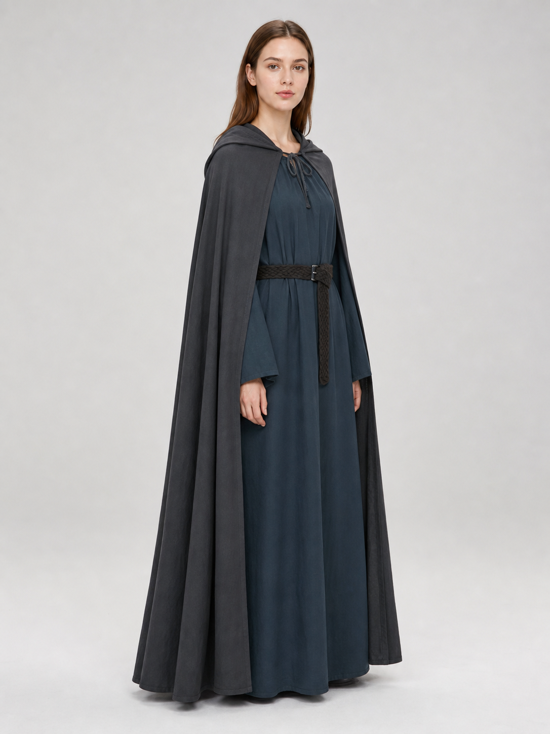 Gandalf Cosplay Costume: Robe, Cloak, and Hat