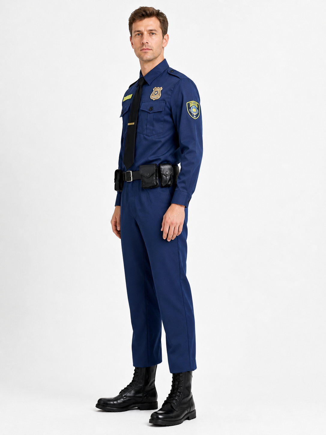 Police Costume from Zootopia with Accessories side view