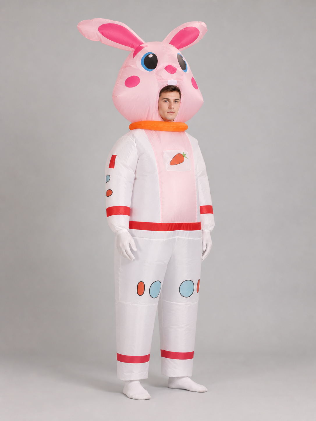 Inflatable Astronaut Rabbit Costume for Parties