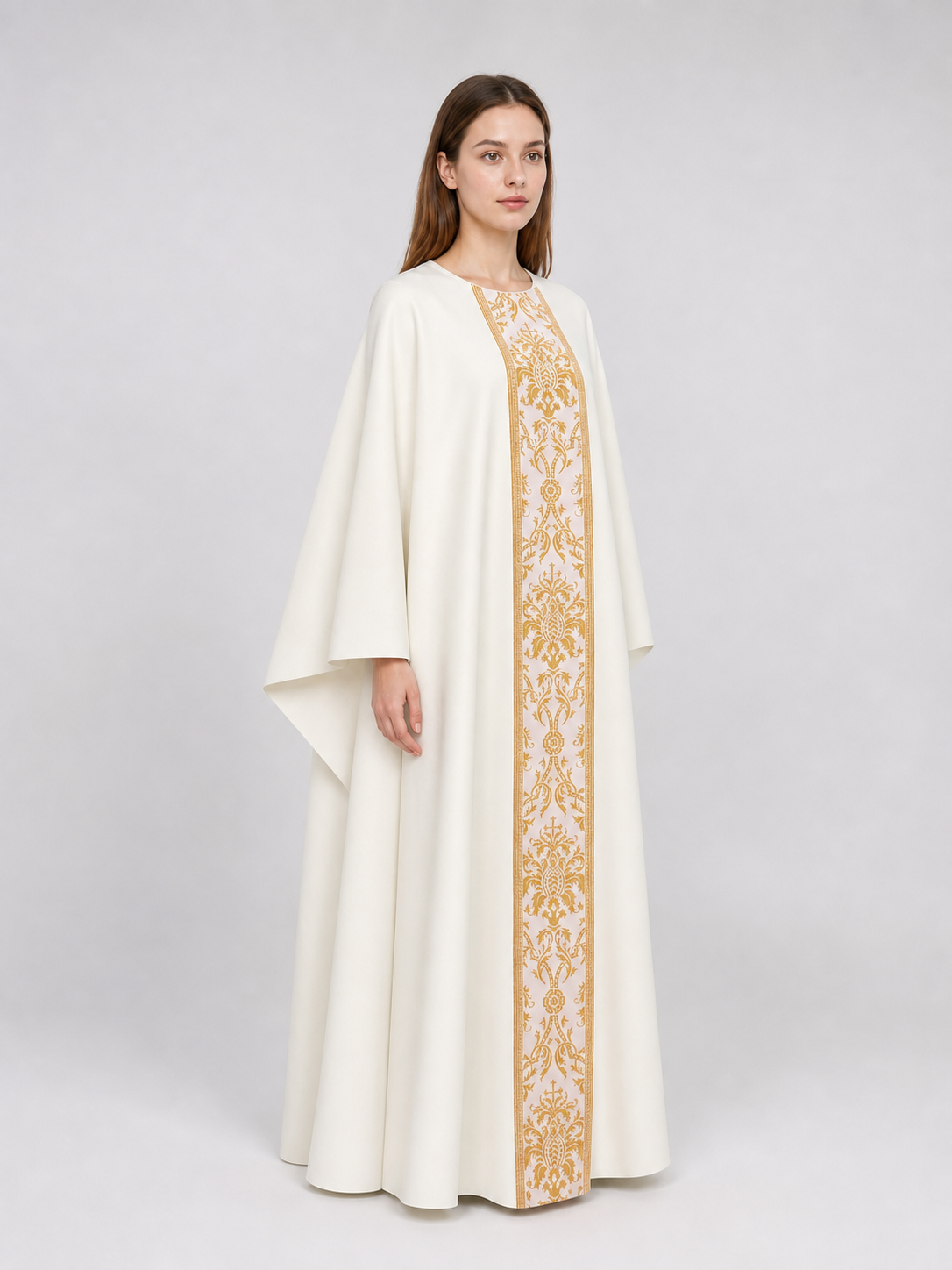 Cosplay Costume: Robe with Gold Pattern