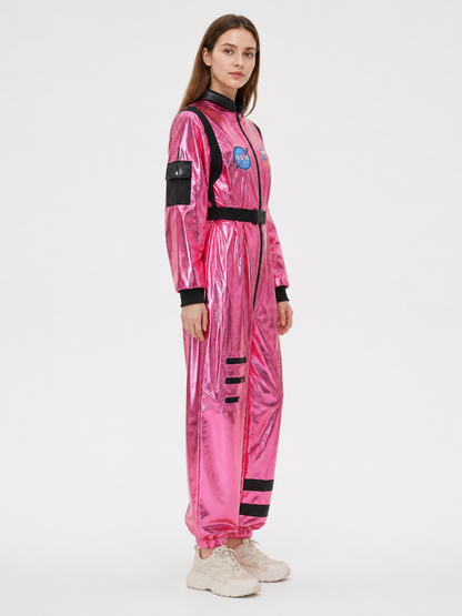 NASA Astronaut Jumpsuit with Hood and Belt