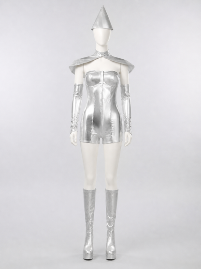Silver Iron Woodcutter Costume for Cosplay