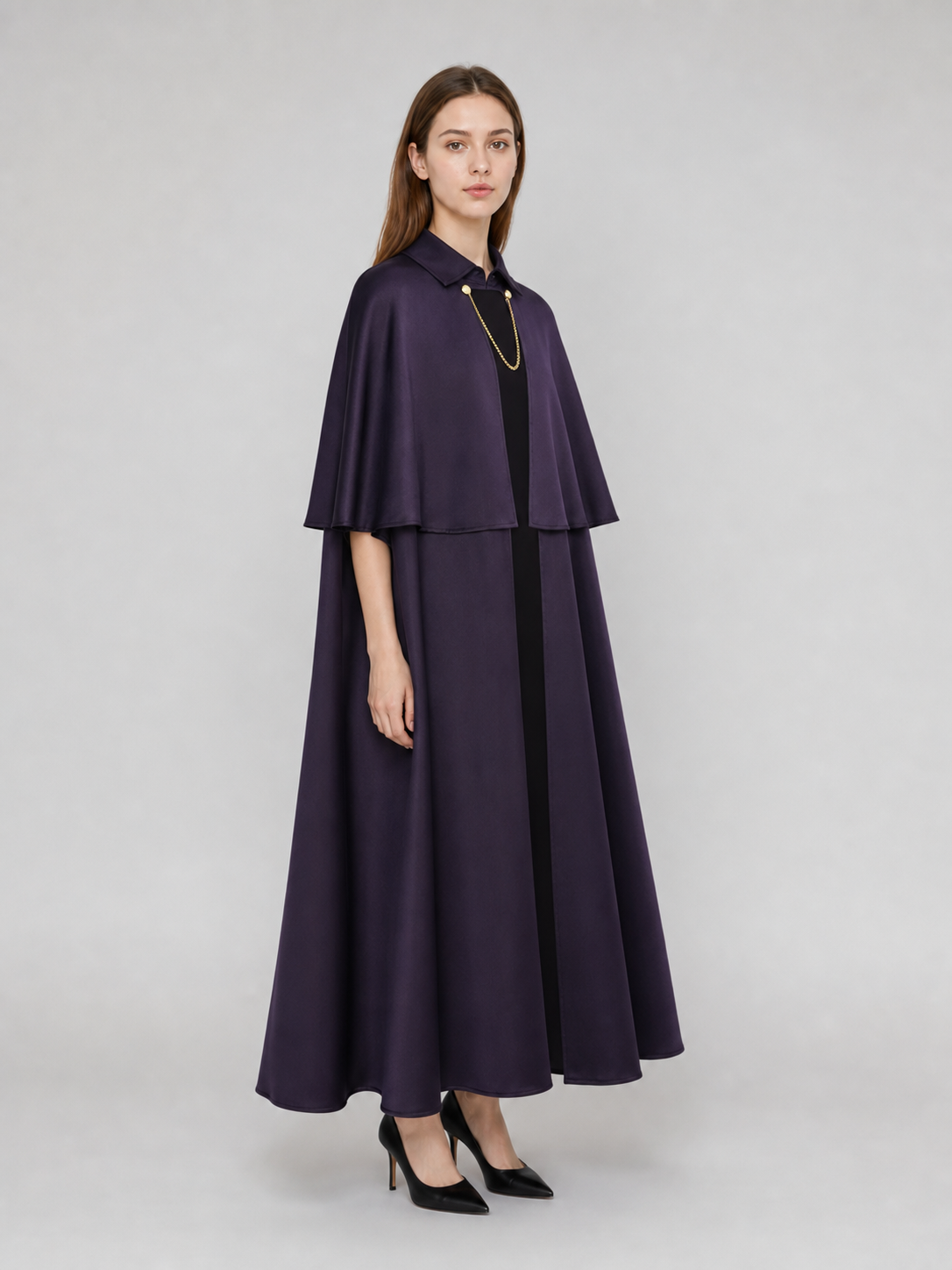 Gothic Cloak Cape for Halloween Cosplay