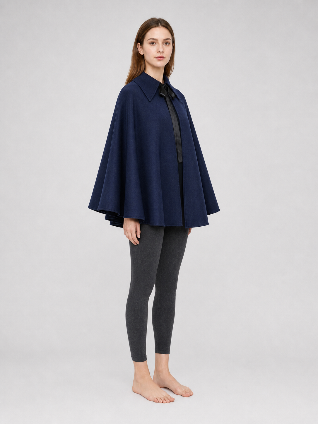 High-Collar Cosplay Cape Cloak