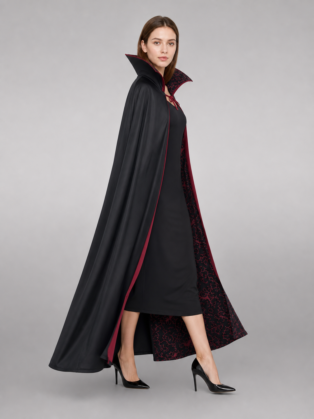 Gothic Witch Cosplay Dress, Halloween