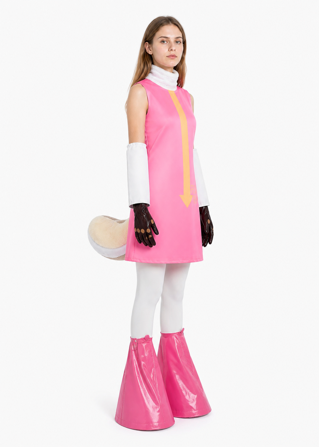 Vegapunk 5 Carnival Costume with Skirt and Gloves side view